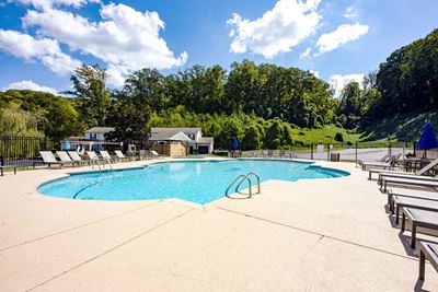 Glimmering Pool at Forest Ridge Apartments, Knoxville